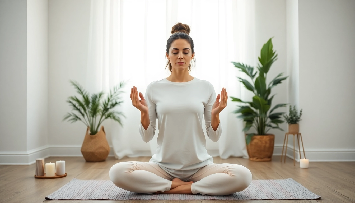 Preventing burnout come prevenirlo: a woman practicing mindfulness to reduce stress and enhance well-being.
