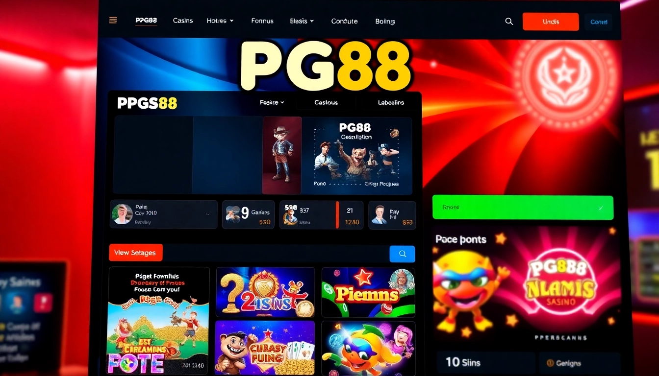 Visit https://pg88.gg/ and enjoy an immersive online casino experience with vibrant graphics and user-friendly design.