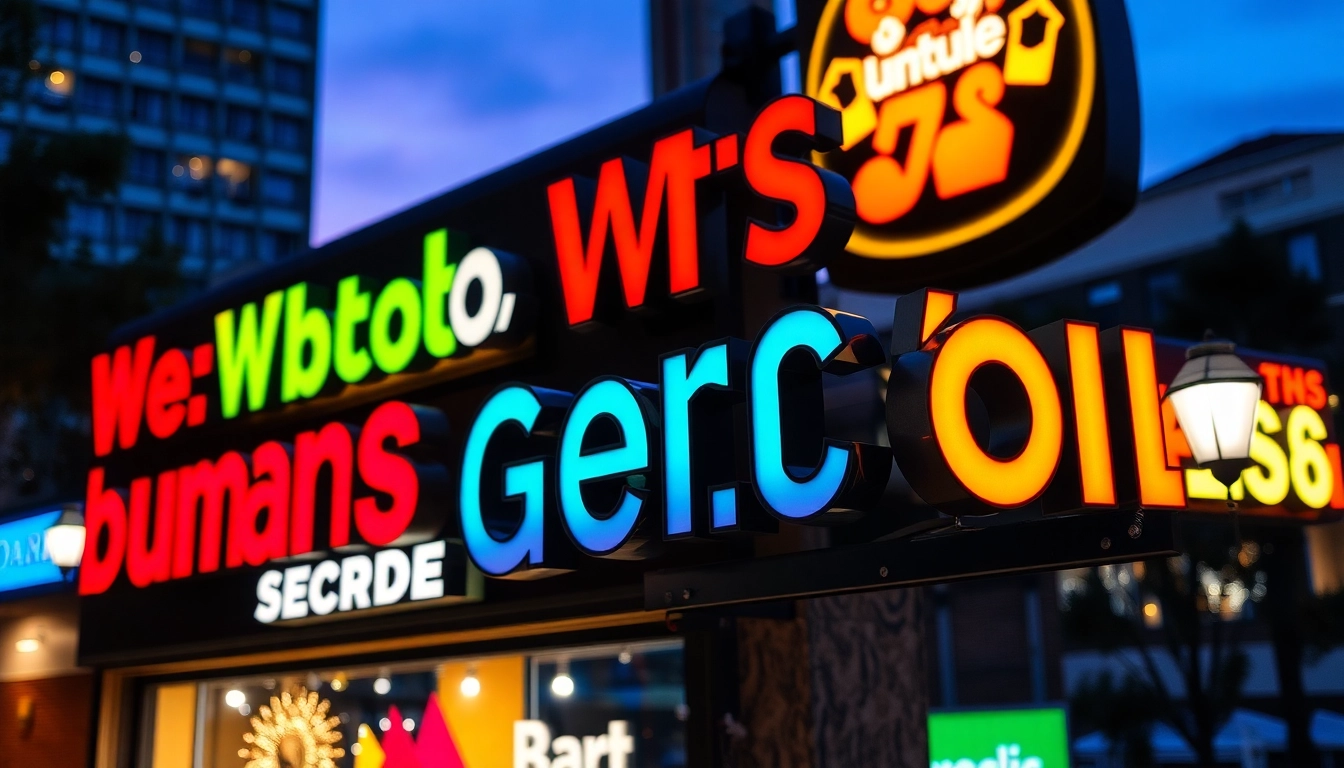 Comprehensive Guide to Custom Signs: Enhance Your Branding and Visibility