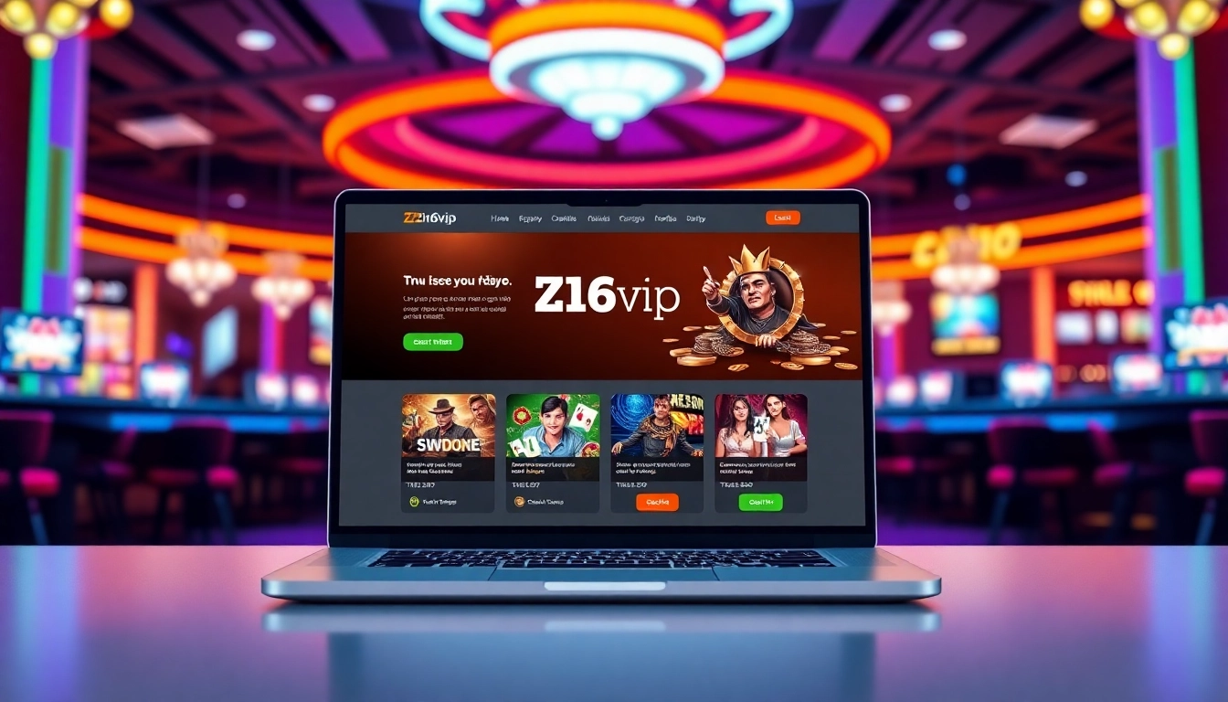 Engaging Z16vip online casino platform emphasizes trust, security, and fast gameplay for players.