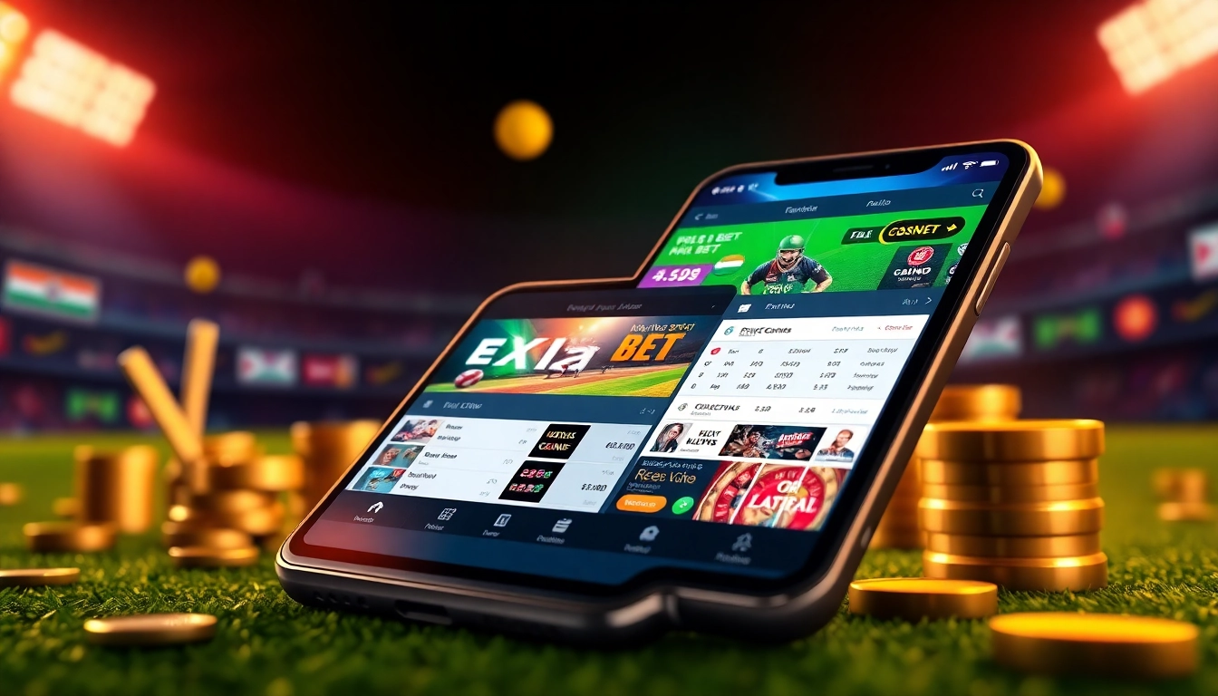 Secure Lotus365 betting platform in action on mobile, featuring live sports updates and casino games, emphasizing trust and ease of use for Indian players.