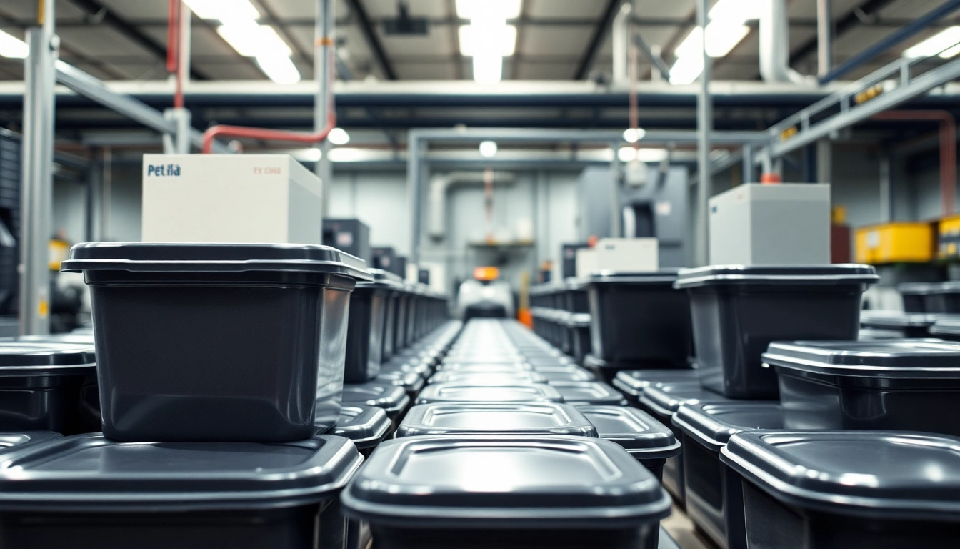High-quality pet sise containers being filled in a modern industrial setting, showcasing