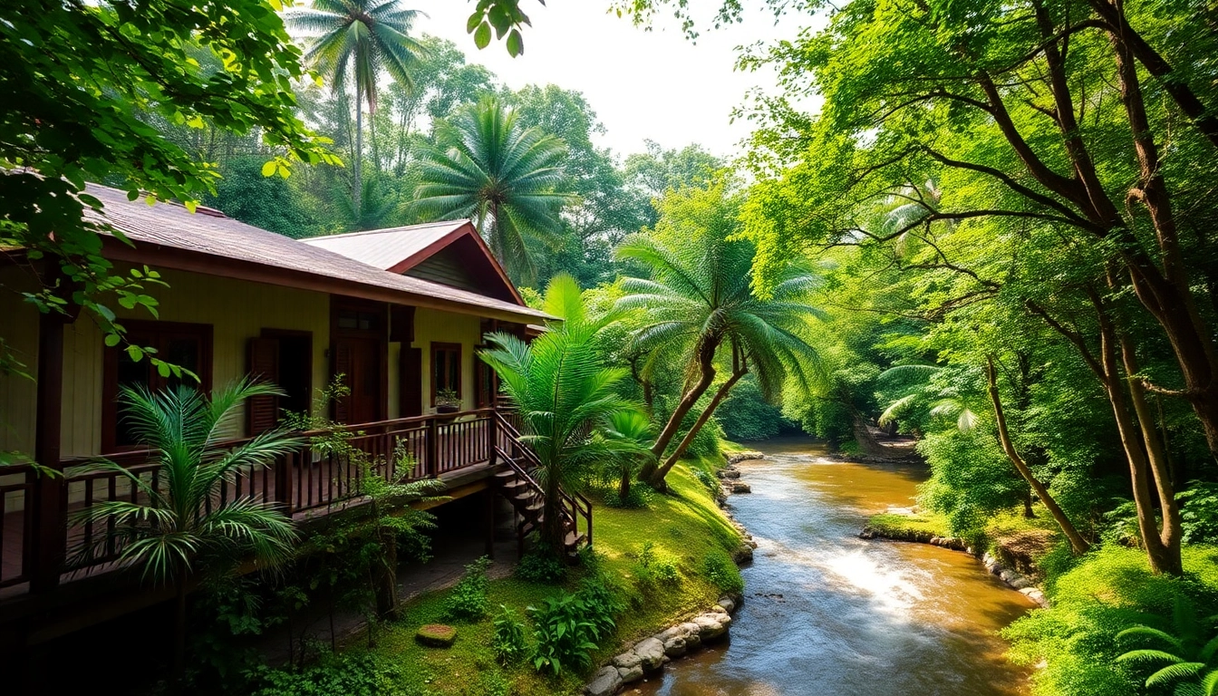 Experience the tranquility of Dandeli resorts with riverside views and lush forests for