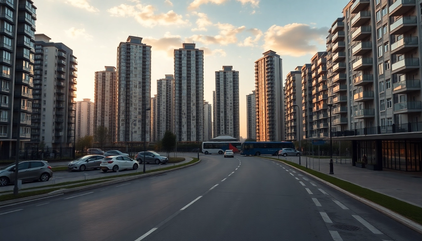 Buy Residential Property UK View of new residential developments in London highlighting
