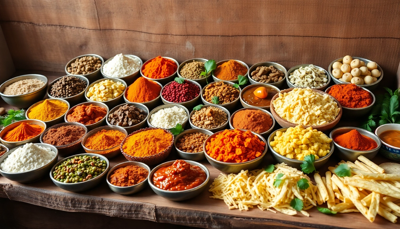 High-quality image showcasing a variety of Cooking Paste & Chutney products including garlic